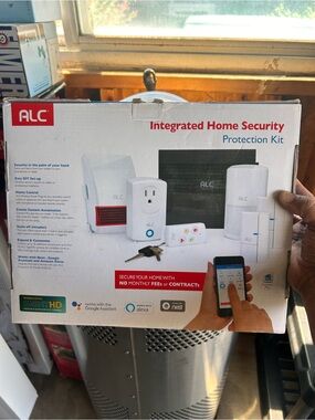 A.L.C. Integrated Home Security Protection Kit - White